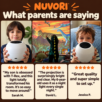 Nuvori - 360° Dinosaur Projector